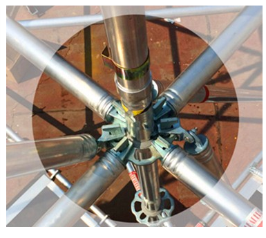 1.8mm Thickness Aluminium Scaffold Tower Building Ringlock Tubular Scaffolding System