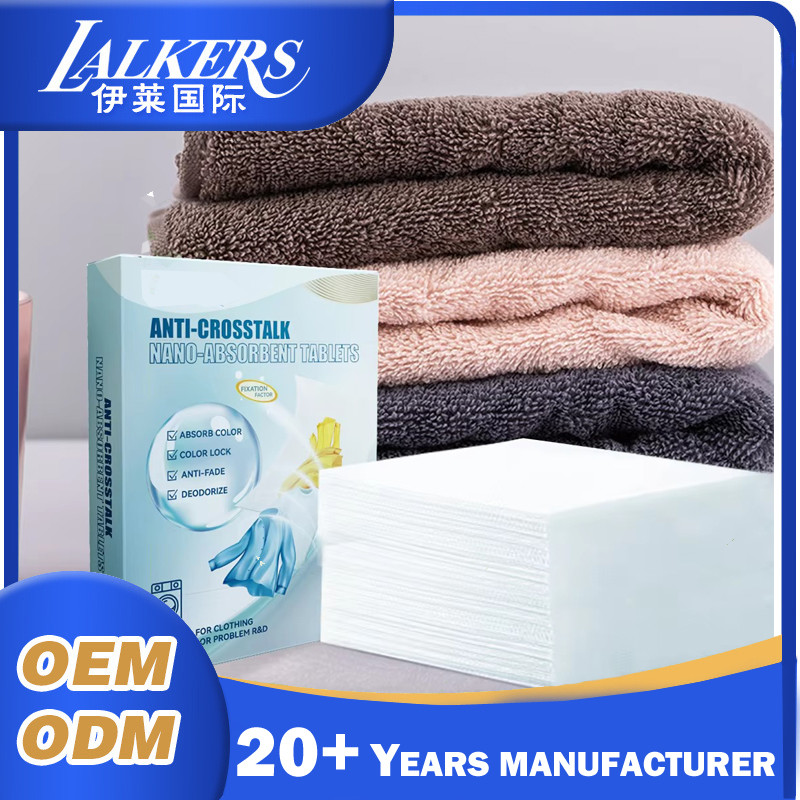 Clothes Color Grabber Laundry Sheets Customized With Long Lasting Scent