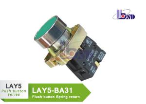 China Industrial Push Button Electrical Switches For Magnetic Starter LAY5（XB2）-BA31 wholesale