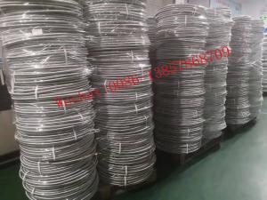 China Corrugated Flexible Metal Hoses/Pipe With Fittings Stainless 304 Steel Corrugated Flexible Metal Tube/Hose/Pipe wholesale