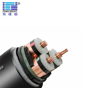 China Copper Conductor YJV22 11kv 3 Core Xlpe Cable For Construction wholesale