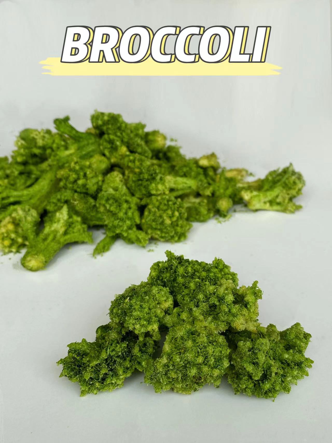 Hot Sale Dried Vegetables Vacuum Natural Dehydrated Broccoli Wholesale Prices Fried Broccoli Chips