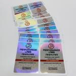 Hologram Security 4x8cm Steroid Vial Labels Anti Counterfeit