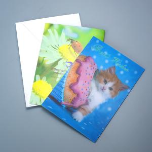 China Factory Hot Sale Custom Kpop 3D Lenticular Printing Postcard/ Business Card wholesale