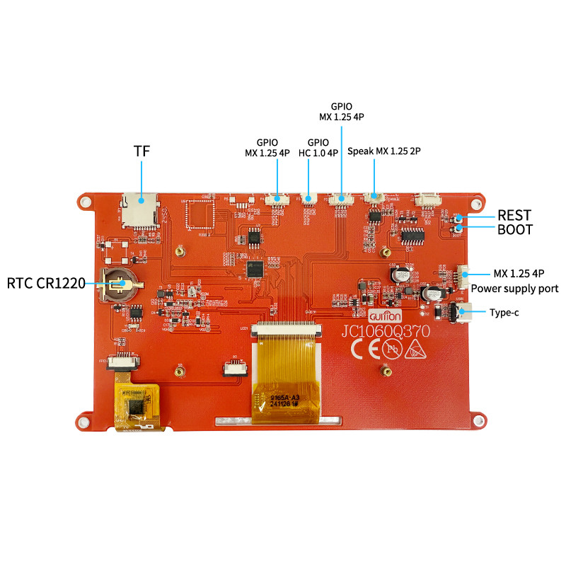 1060Q370 IPS Human Machine Interface Display Module The Perfect Combination of and Performance
