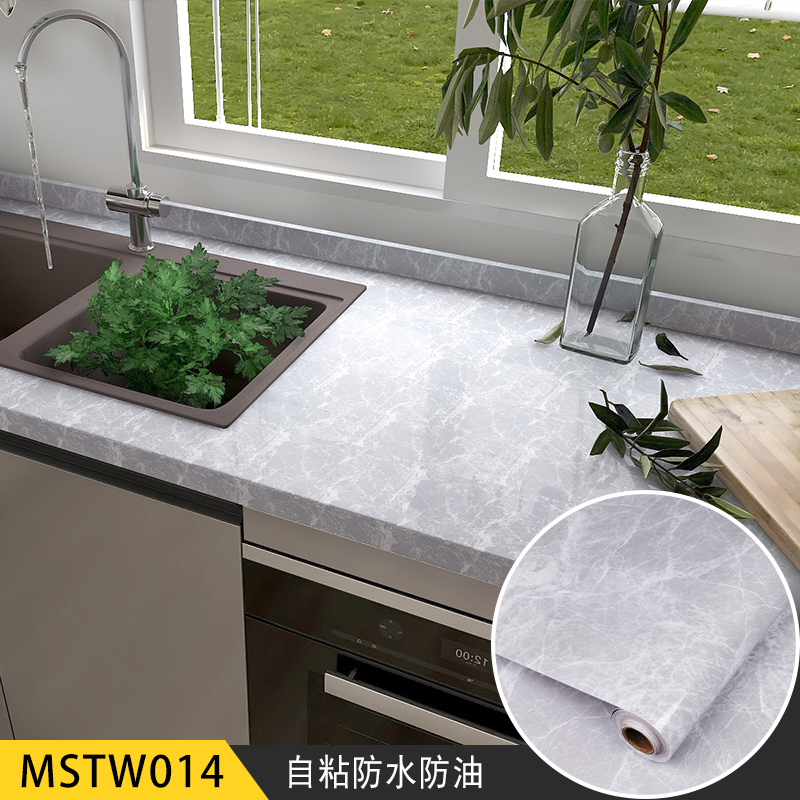 Peel Stick Marble Wallpaper Roll 60cm*10m Size for Table Cupboard Cabinet and Countertop Marble Design Granite Style