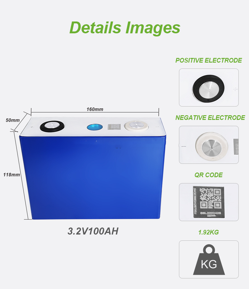 Eve 105ah 3.2v LiFePO4 Battery Cell Grade A Lithium Rechargeable Lifepo4 Battery