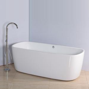 China 5 Years Free Standing Bathtub With Rectangular Shape CUPC Certifications wholesale