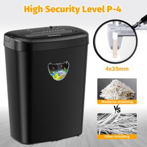 China CD228P-12 Large 12 Sheets Business Paper Shredder Commercial Shredding Machines 25L wholesale