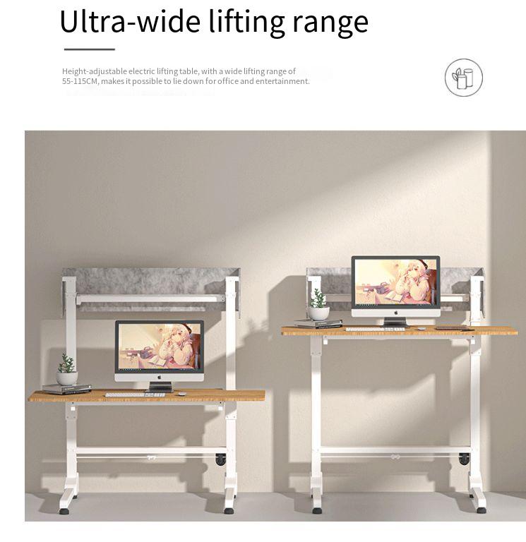 Office Furniture Pneumatic Standing Lifting Desk for Height Adjustment in Kitchen
