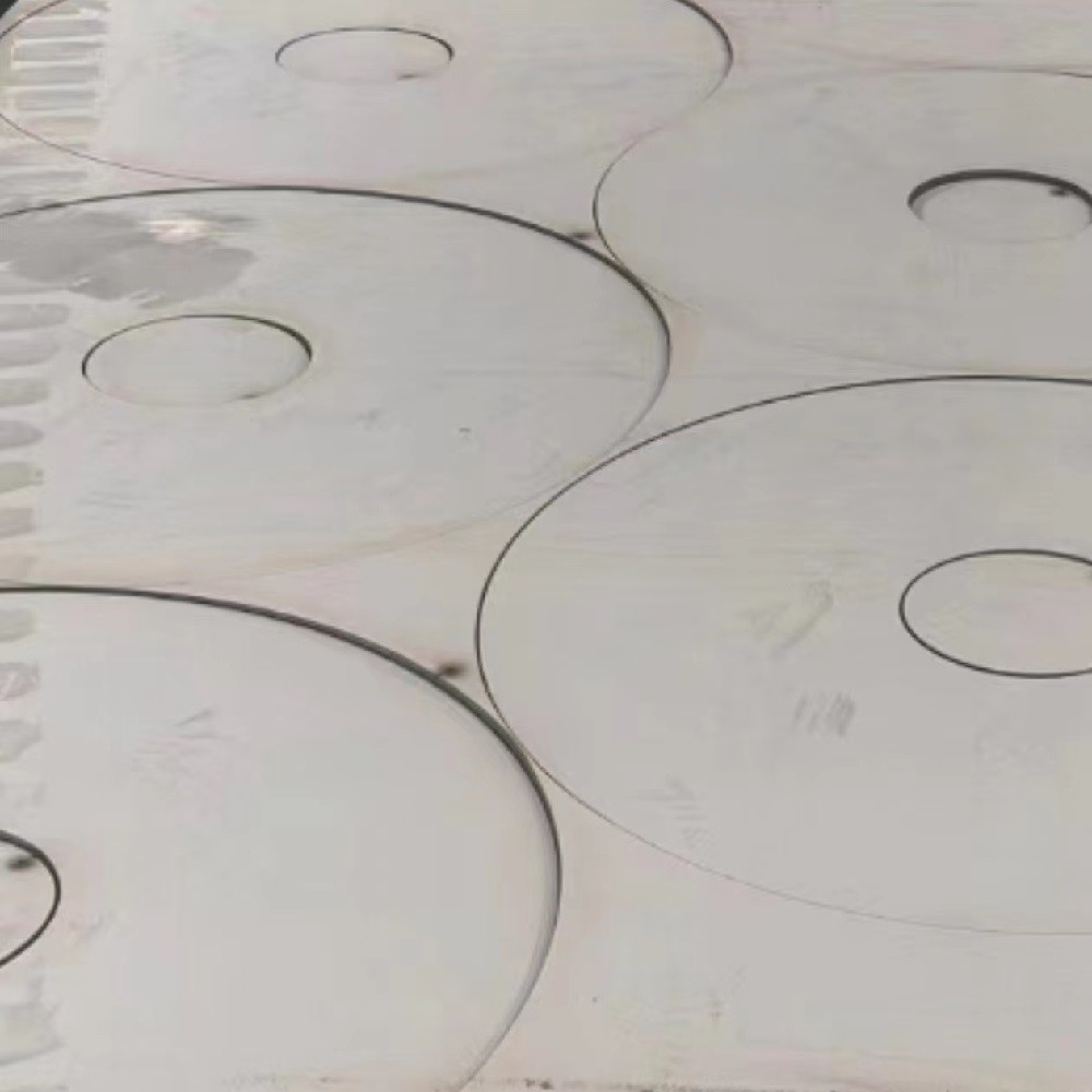 UNS S31600 / 316 Stainless Steel Plate Laser Cutting Round Shape / Square Shape With Hole