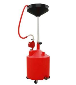 China Adjustable Height Upright 18 Gal Portable Waste Oil Drainer wholesale