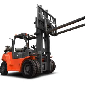 China FG70 15500 LBS 7 Tons Capacity LPG Forklift With Cushion Tires wholesale