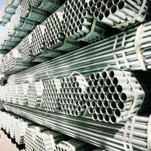 China 6mm - 76mm Dia Welding Galvanized Steel Pipe Flat End Q195 / Q235 Material wholesale