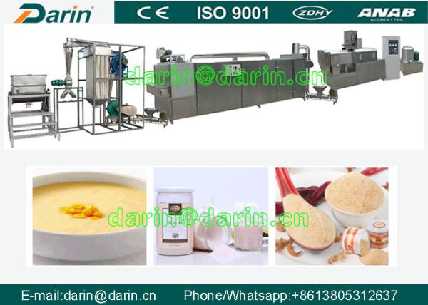 Multifunctional new condition nutritive powder processing line rice powder food
