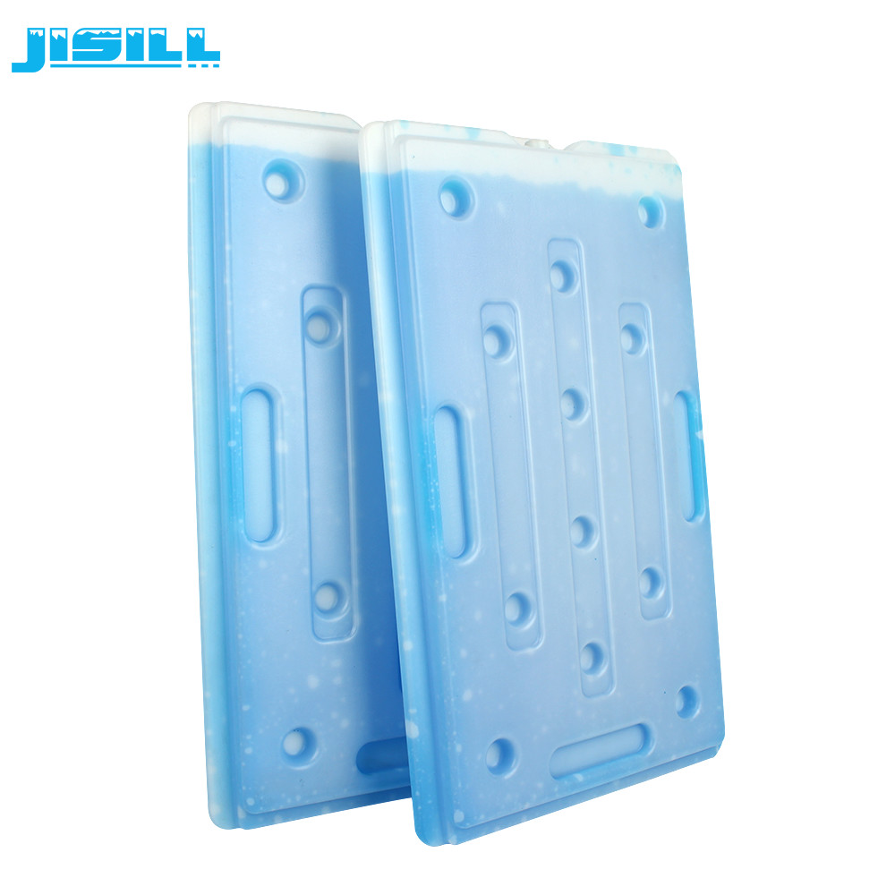 HDPE Plastic Blue Reusable Ice Blocks 3500g Weight For Frozen Food