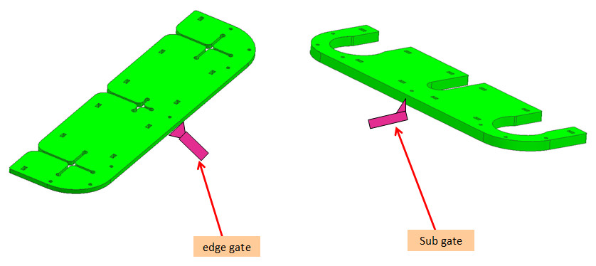 5 Gallon PP copolymer Precision Injection Mould Paint Lid , Door , Seal Retainer and Hinge Block