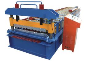 China 18m/min Shutter Door Roll Forming Machine ISO Colored Steel Tile wholesale