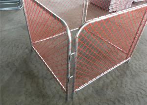 China Chain wire mesh Rubbish Cage Containment for Auckland New Zealand Temporary Rubbish Fence wholesale