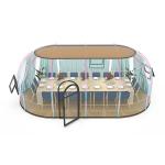 Transparent Igloo Bubble Tent Snow Resistant Dining Bubble Tent