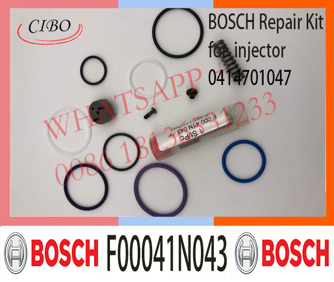 F00041N043 DIESEL SCANIA INJECTOR PARTS REPAIR KIT 414701047 FOR SCANIA 1920420