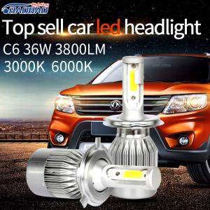 China C6 36W 3800lm Car led headlight wholesale