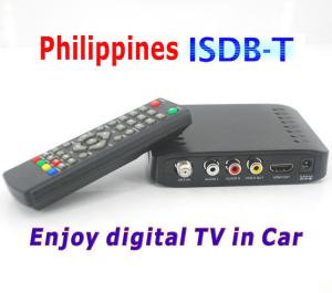 China Philippines Car ISDB-T Philippines Digital TV Receiver black box MPEG4 HDMI USB PVR Remot wholesale