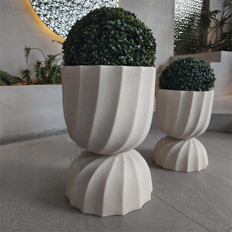Elevate Your Garden With Fiber Clay Planter For Your Plants