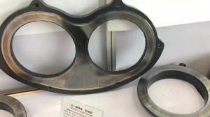 China 200mm Zoomlion Concrete Pump Parts SCWHING SPL2000 Glass wear Plates wholesale