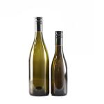 Customized Logo Luxury Red Wine Glass Bottle with Spray Cap and Glass Collar