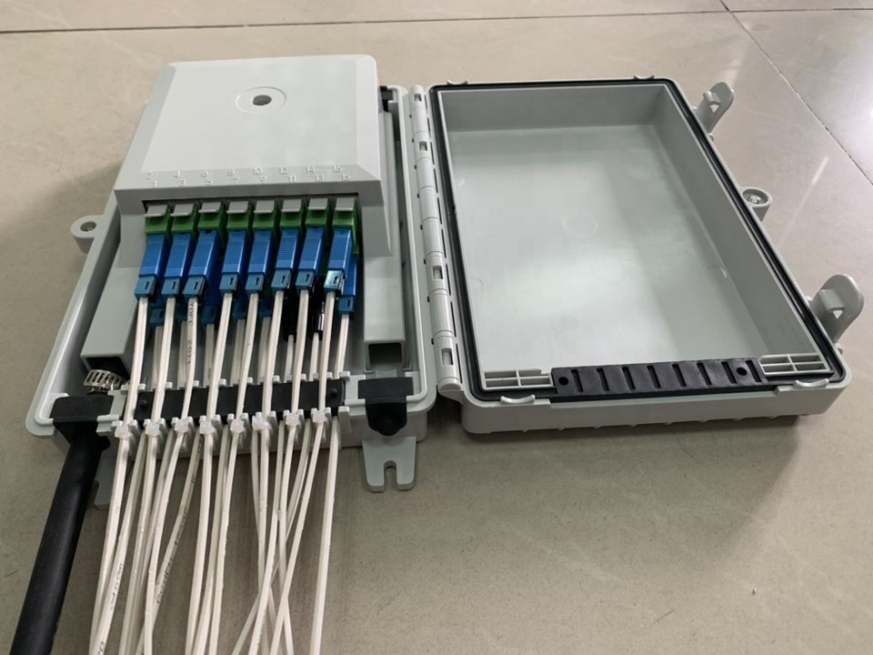 ABS PC 16 Core Anti UV FTTH Fiber Access Terminal Box