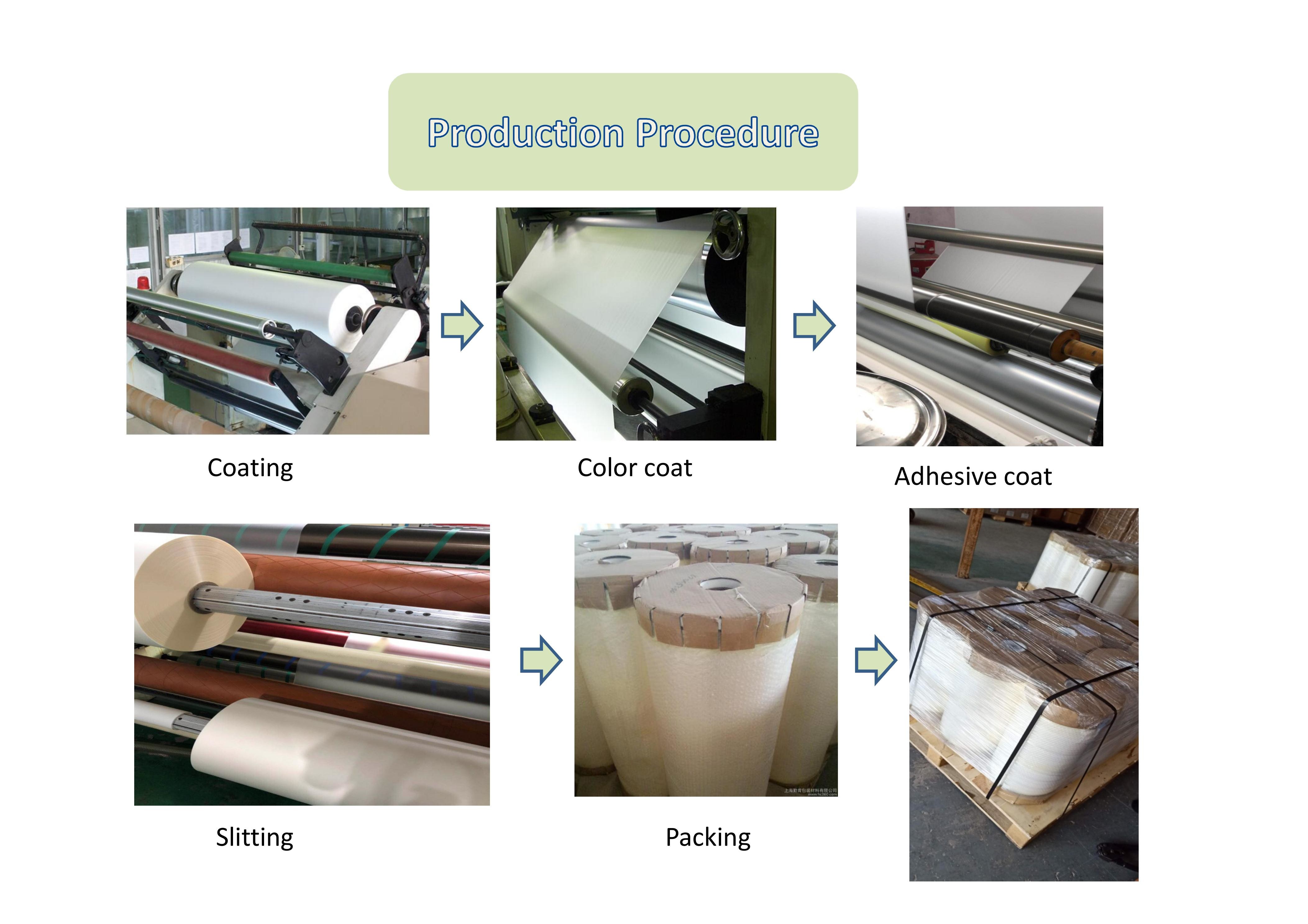 extrusion coated 26 MIC BOPP Thermal Lamination Film For Magazines
