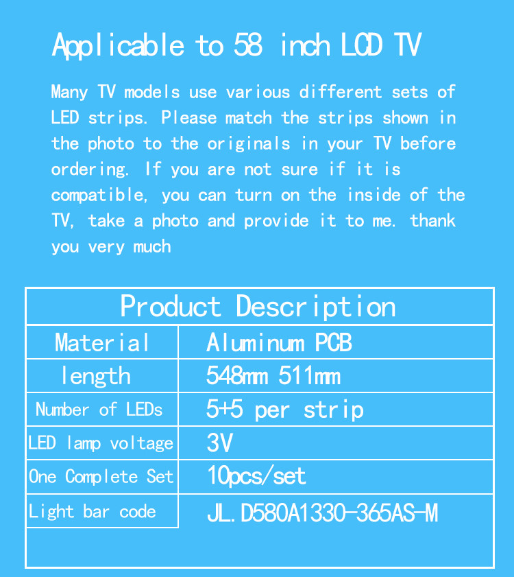 JL.D580A1330-365AS-M-V2.0 H58A6100 H58AE6000 58R6E 58H6550E