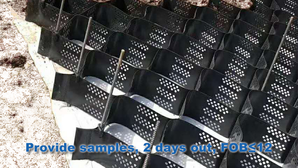 Light Material Geocell for Stable Anti-Skid and Higher Driveway Gravel Stabilization