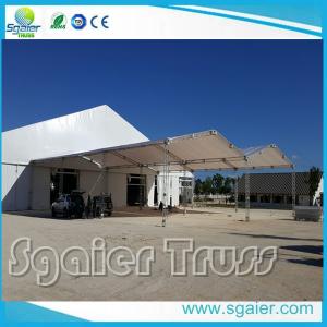 China 12 &quot; Box Aluminum Roof Truss For Tent Lightweight Square / Circle Shape wholesale
