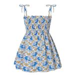 Little Girls Rainbow Beach Sundress Children's Dress Clothing