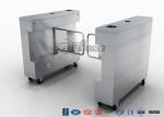 Access Control Swing Gate Turnstile Controlled Acrylic / Tempered Glass Arm