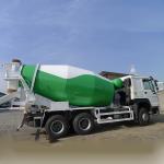 Euro 2 Concrete Construction Equipment Concrete Mixer Vehicle With ZF8118