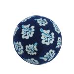 OEM printed football cloth toy ball soccer fabric covered ball