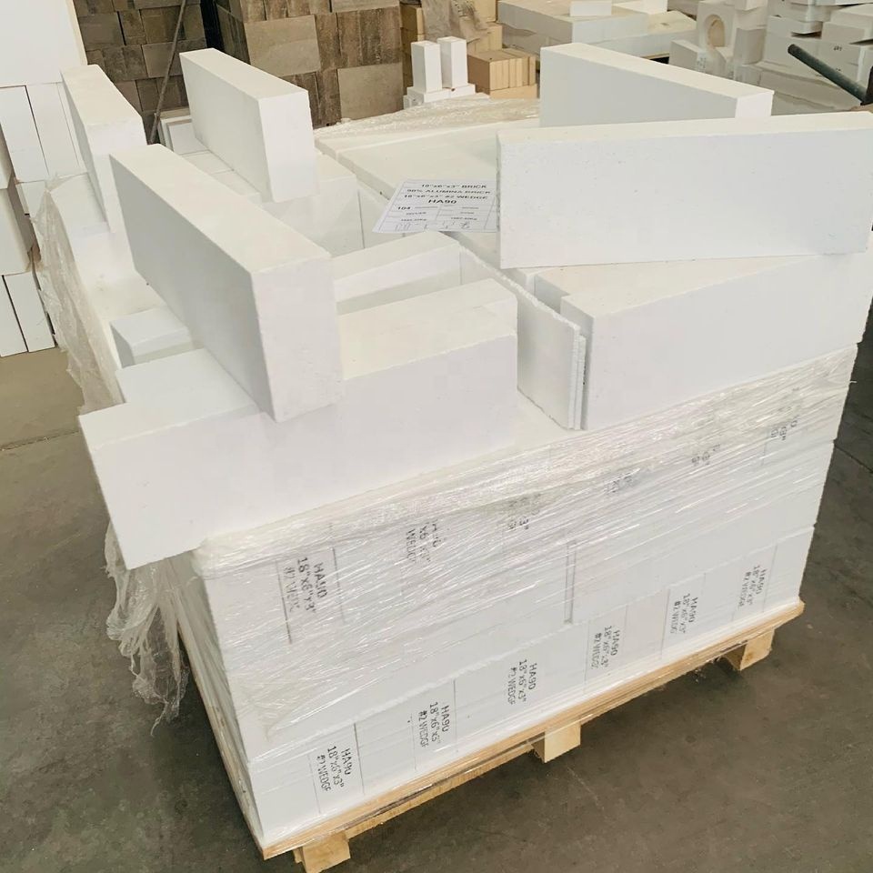 90-99.9% Al2O3 Content White Corundum Brick for High Temperature Industrial Furnaces