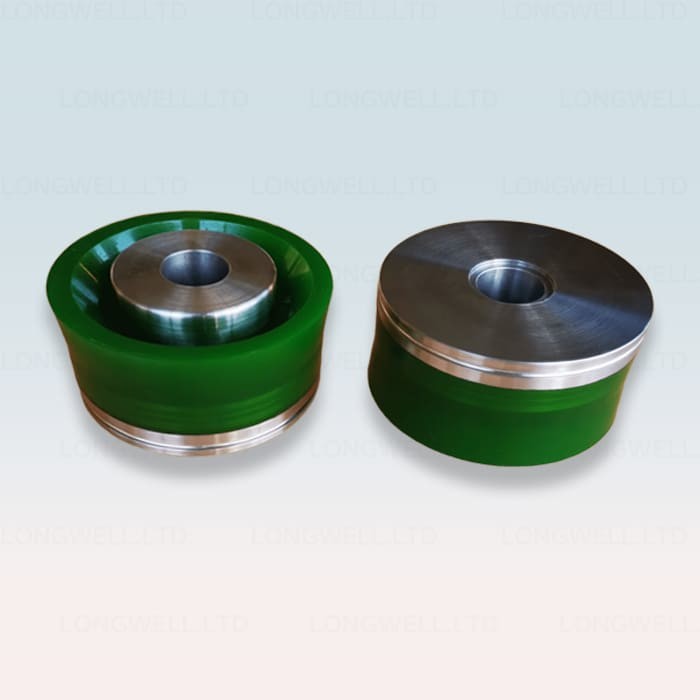 40Cr Piston Mud Pump Spares NBR Rubber AH000004050200 Forged Steel