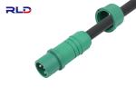 3 Pins Waterproof Cable Connector Outdoor Led Lighting Male Female Connector