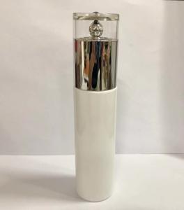 China Custom Glass Lotion Bottles Pump Bottle Cream Bottles With Pump Cosmetic Packaging wholesale