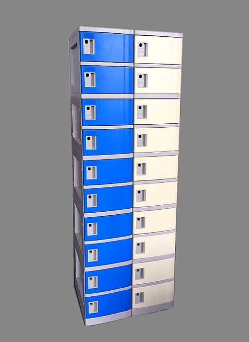 Four Layer Mobile Phone Lockers 1609 X 727 X 300 Cell Phone Box Lockers For SGS