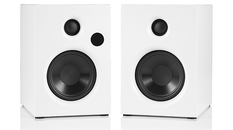 Bookshelf 100W Active Speakers Bluetooth 5.0 With AptX HD Optical Input Powered speaker