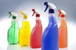 Colorful Fine Mist Trigger Sprayer , Chemical Resistant Hand Trigger Sprayer
