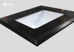 Fine Grain Black Granite Vanity Tops With Sink , 2cm Eased Laminate Vanity Top