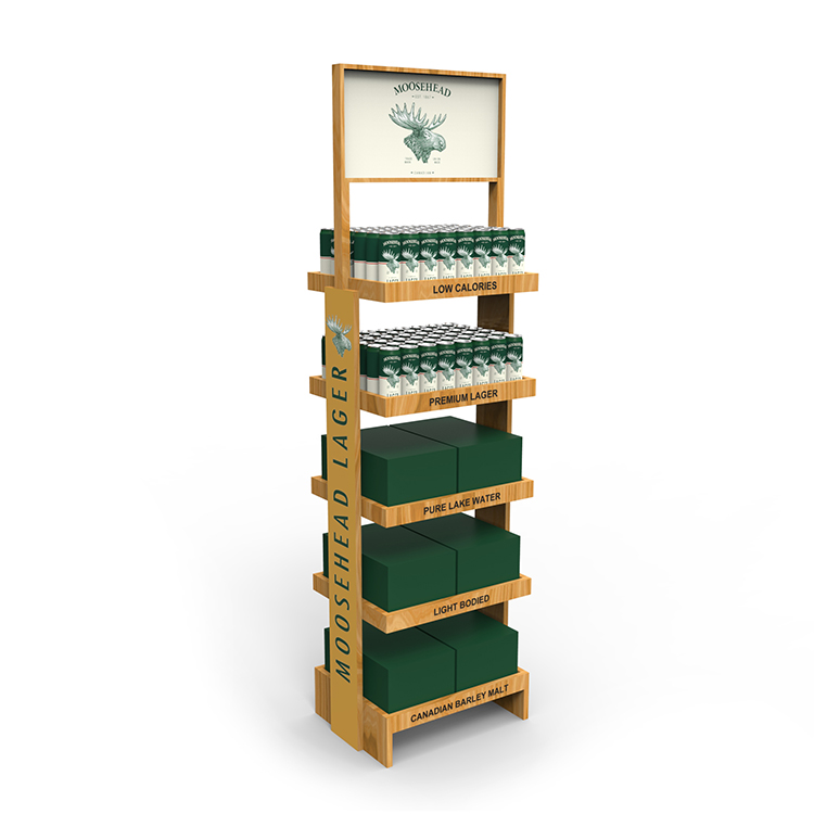 4 Layers Wine Display Stand Lychee Sauce Bottle Stand For Cocktail Material