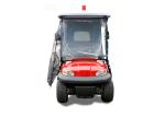 RED 48V 2 Seater Electric Ambulance Car / Club Emergency Golf Carts
