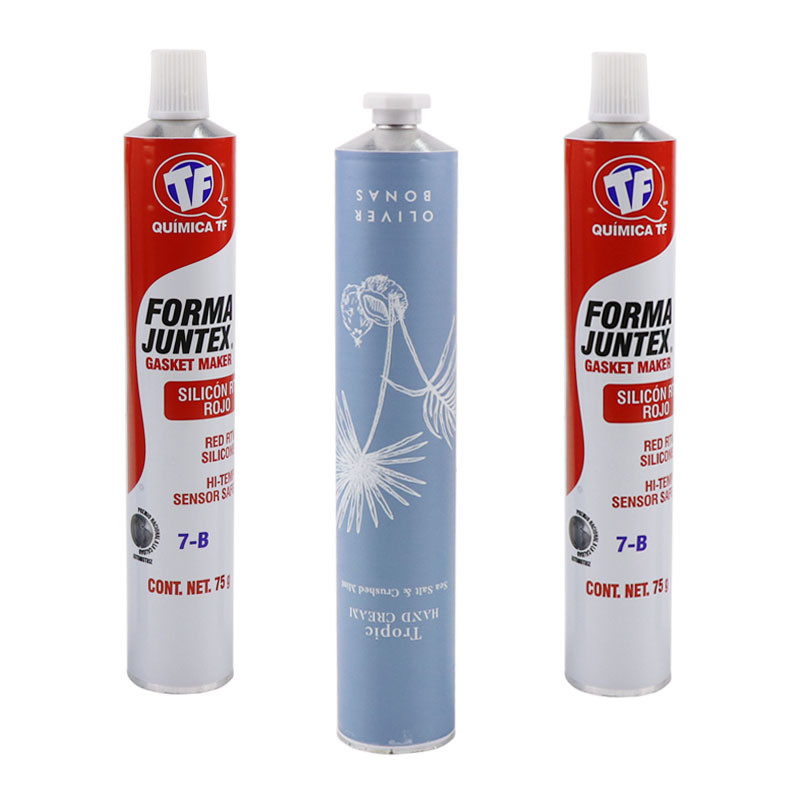 PASSEN Long Nozzle 15ml Cosmetic Tube Aluminum Tube Packaging For Cosmetics